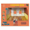 Het Muizenhuis - Kartonnen miniatuur woonkamer