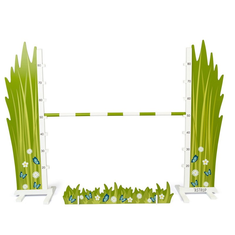 ByAstrup - Hindernis voor stokpaard - Bloemen