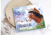 Grapat - Boek Hrókur and the Skyriders (Engelstalig)