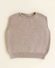 Hvid - Vest Harvey Sand - 100% merinowol