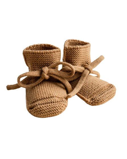 Hvid - Slofjes - 100% merinowol - Ochre