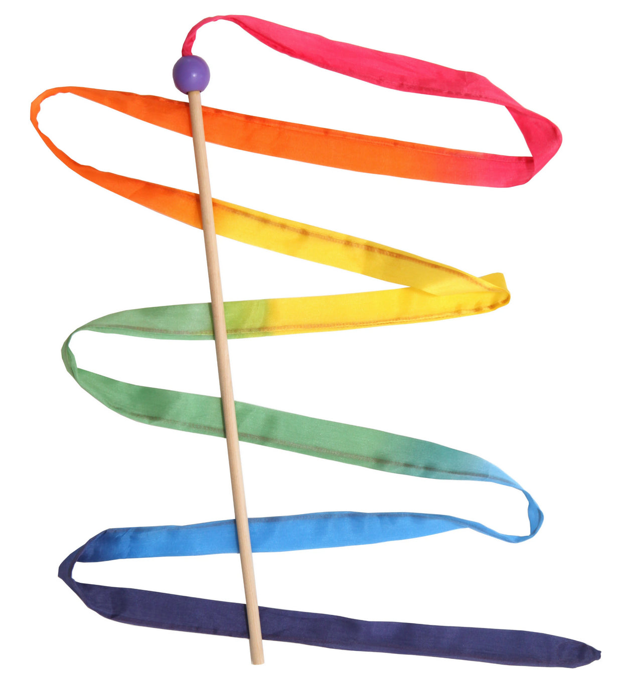 Sarah's Silks Zwaailint Danslint Regenboog Rainbow - 2,2 meter