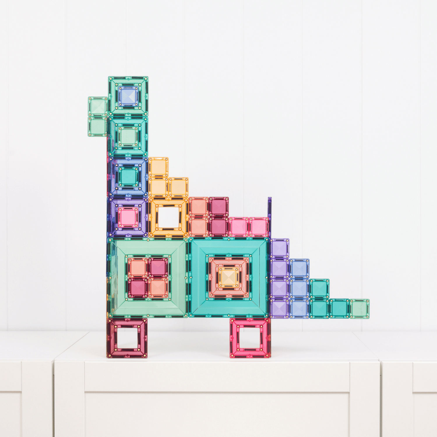 CONNETIX - Pastel Portal Pack 48 stuks - magnetisch constructiespeelgoed
