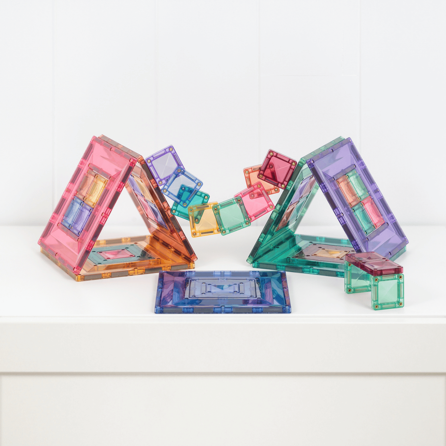 CONNETIX - Pastel Portal Pack 48 stuks - magnetisch constructiespeelgoed