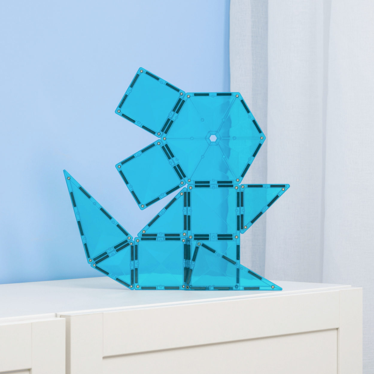 CONNETIX - Charity Pack Blue 20 stuks - magnetisch constructiespeelgoed