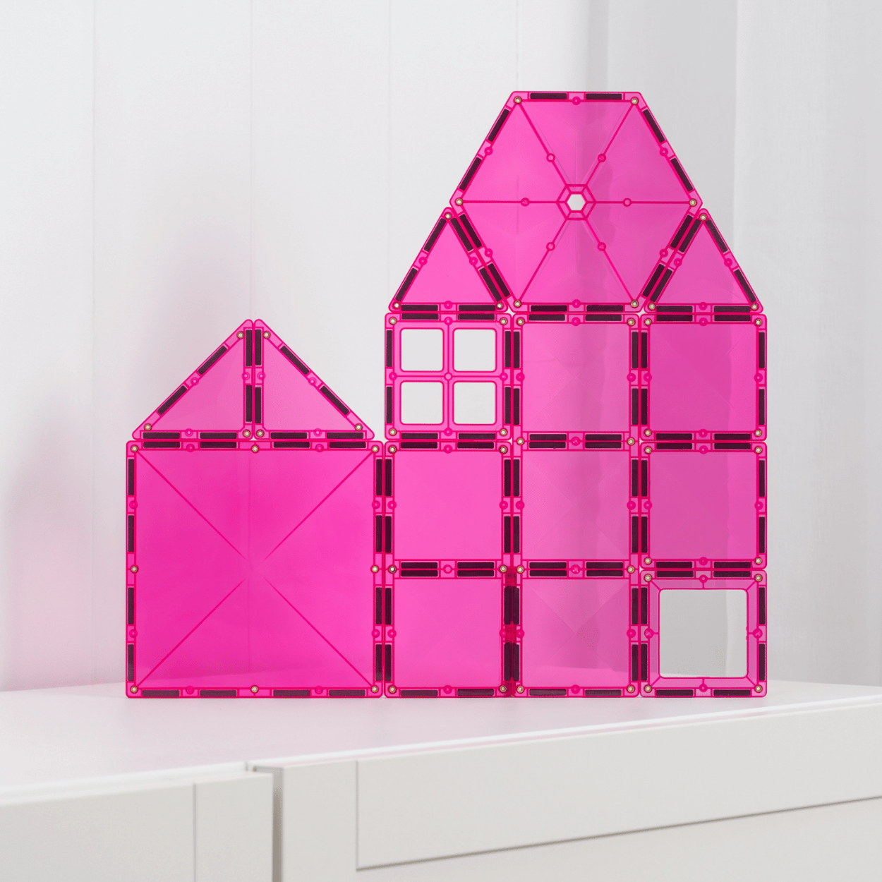 CONNETIX - Charity Pack Pink 20 stuks - magnetisch constructiespeelgoed