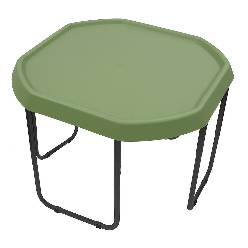 SET Tuff Tray Earthy Green 100cm + antraciet verstelbaar onderstel