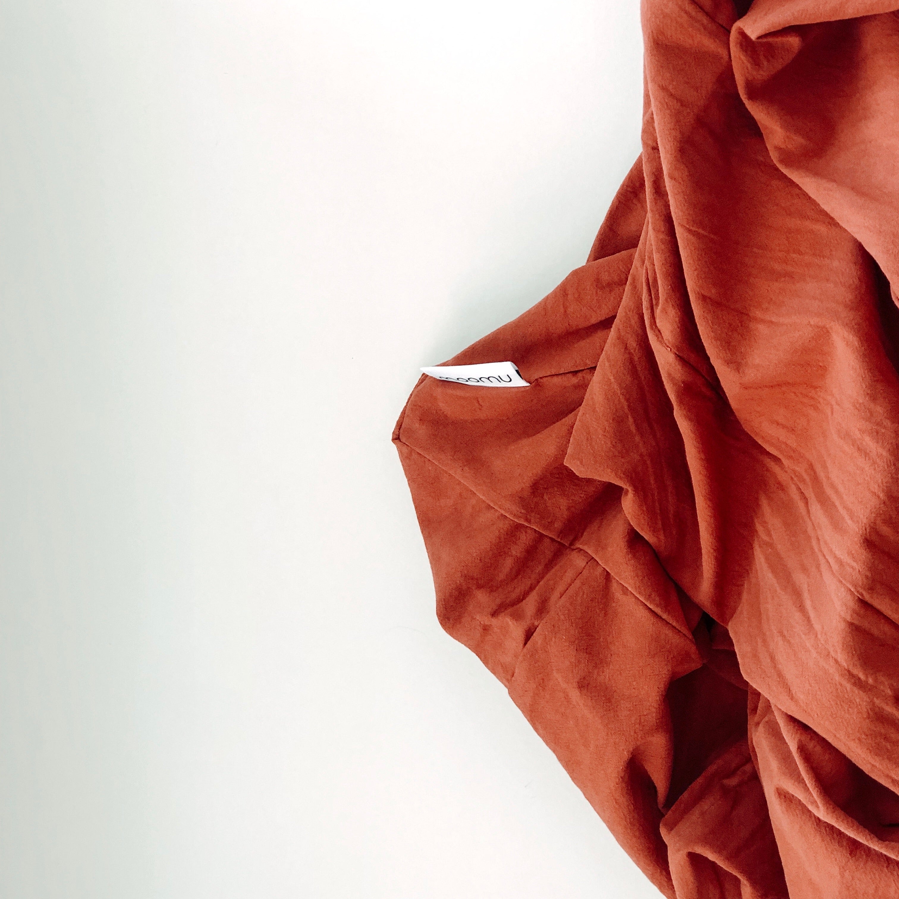 Moomu - Aankleedkussen hoes - Red Clay