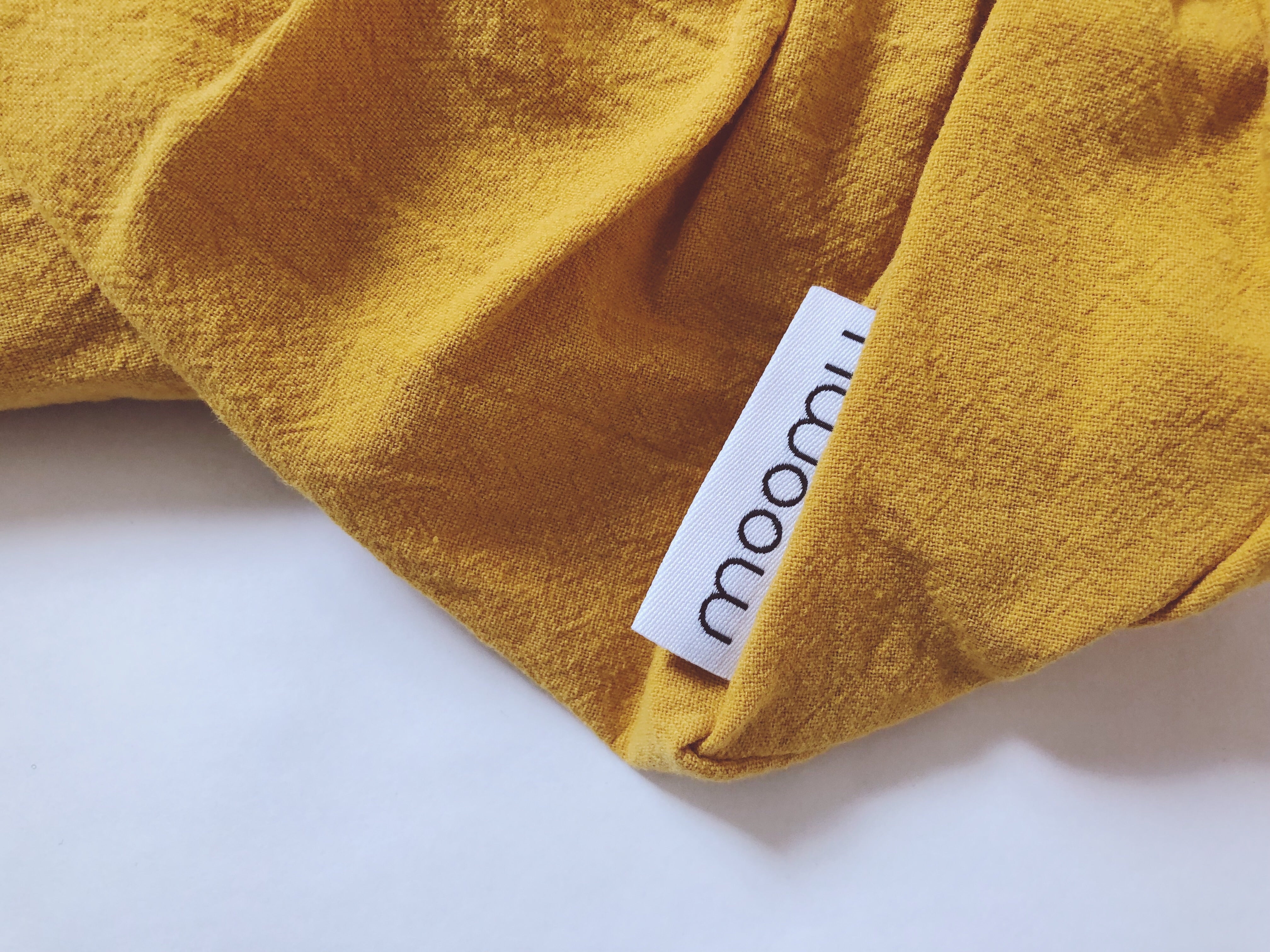 Moomu - Aankleedkussen hoes - Golden Yellow