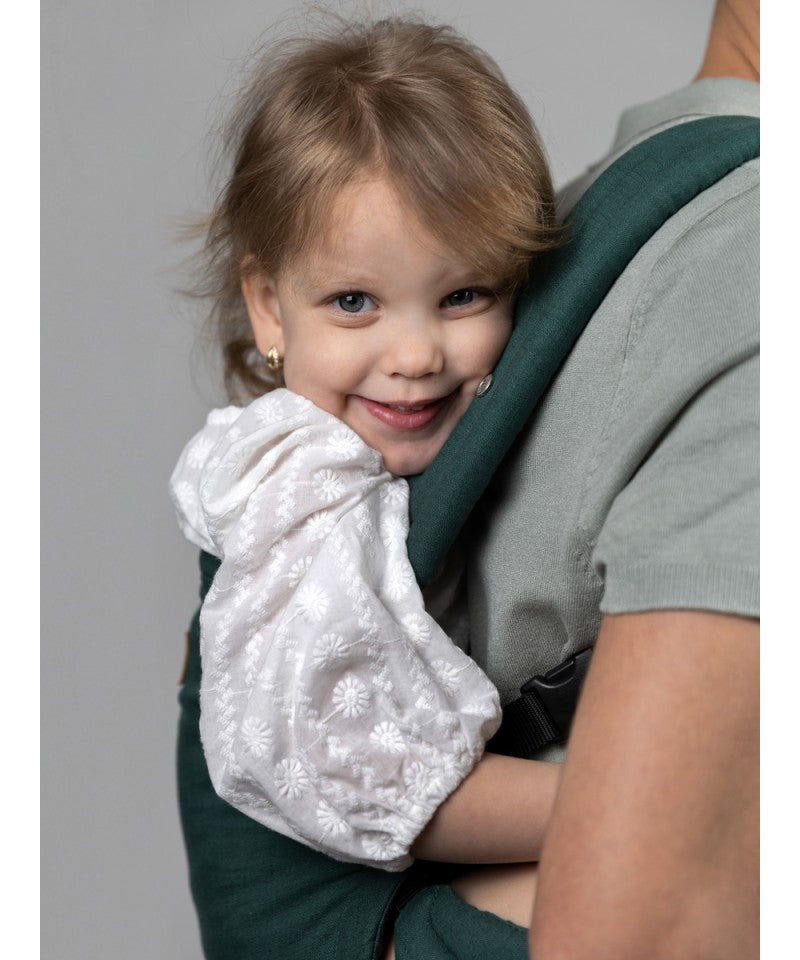 Isara - Elite Evergreen Linen - Ergonomische Draagzak