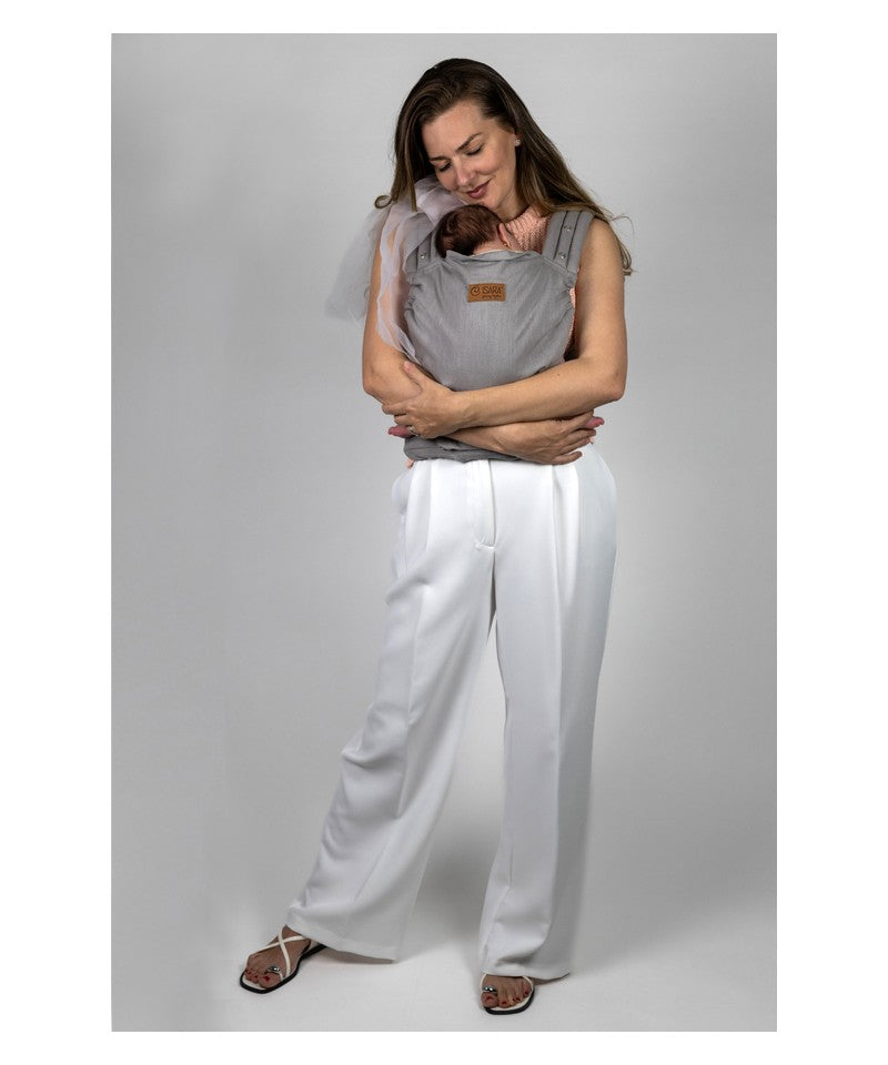 Isara - Elite Misty Linen - Ergonomische Draagzak