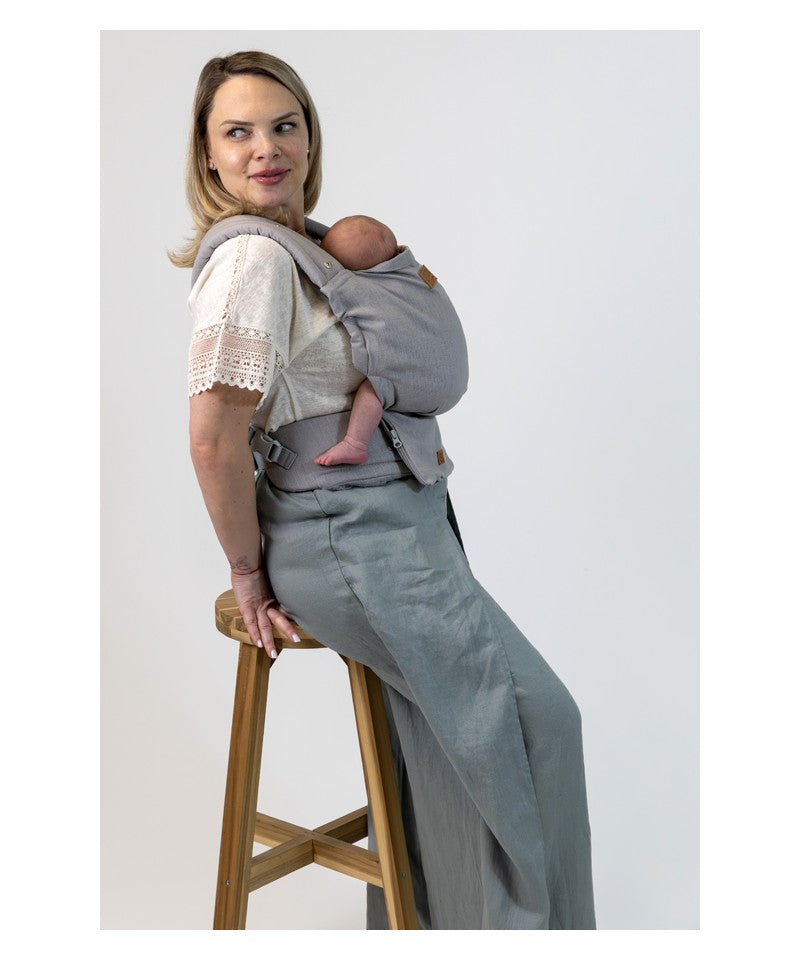 Isara - Elite Misty Linen - Ergonomische Draagzak