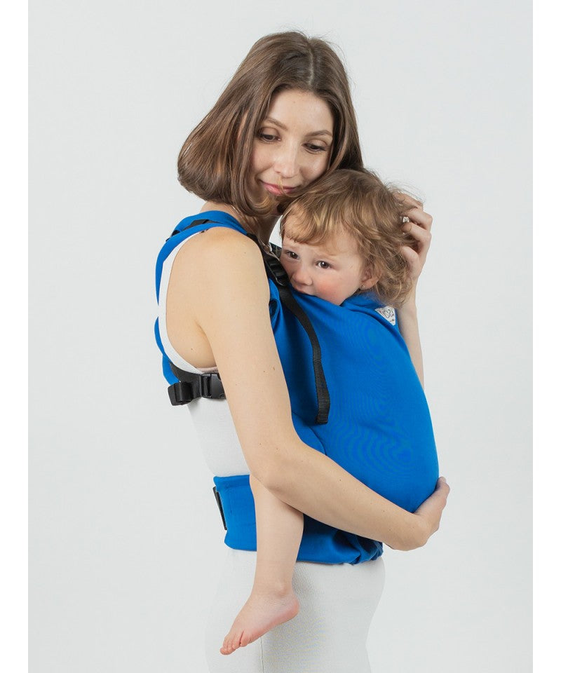 Isara - Preschooler Iris Blue Bamboo - Ergonomische Draagzak