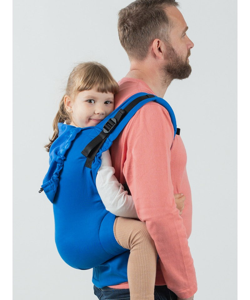 Isara - Preschooler Iris Blue Bamboo - Ergonomische Draagzak