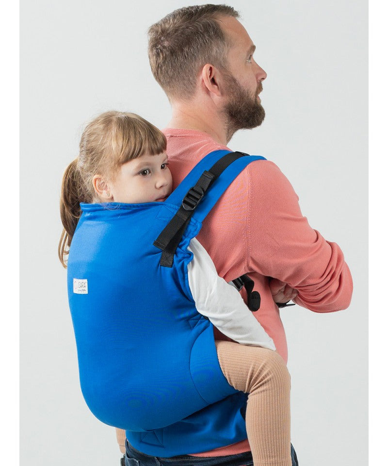 Isara - Preschooler Iris Blue Bamboo - Ergonomische Draagzak