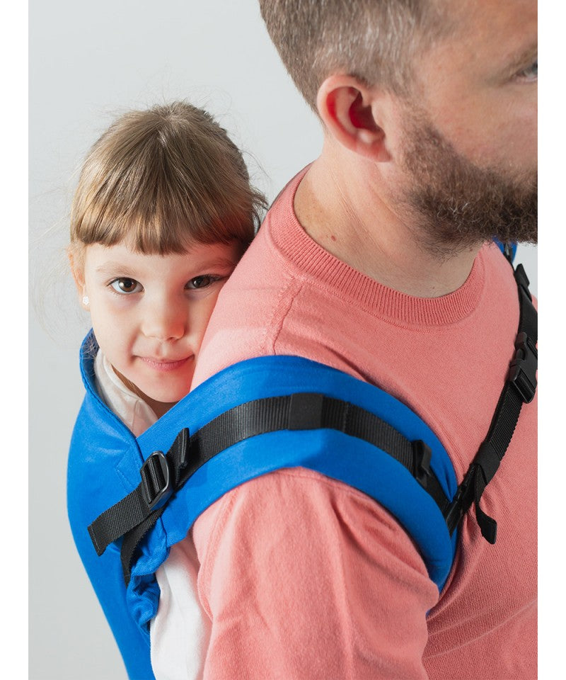 Isara - Preschooler Iris Blue Bamboo - Ergonomische Draagzak