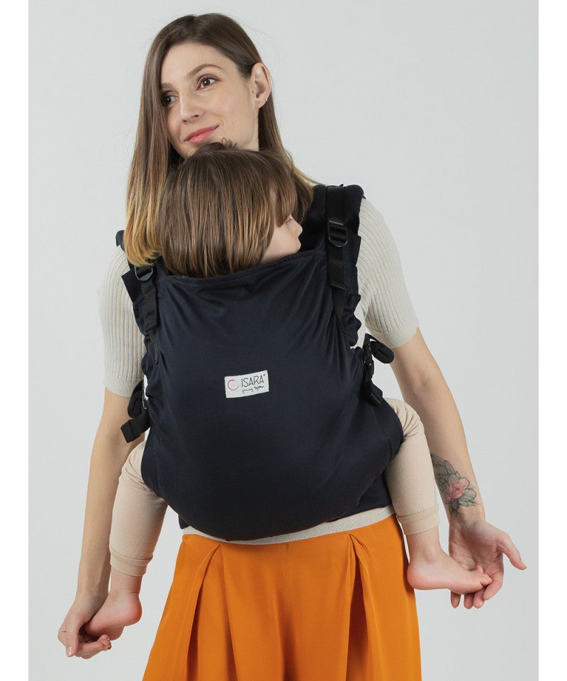 Isara - Preschooler Noire - Ergonomische Draagzak