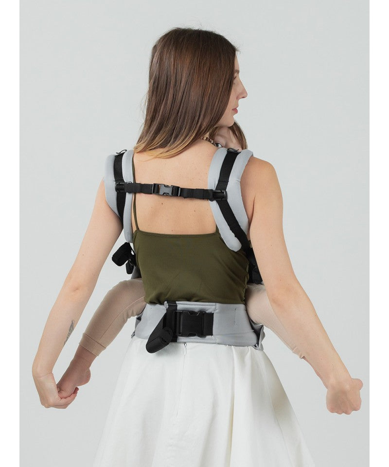 Isara - Preschooler Pearl Grey - Ergonomische Draagzak