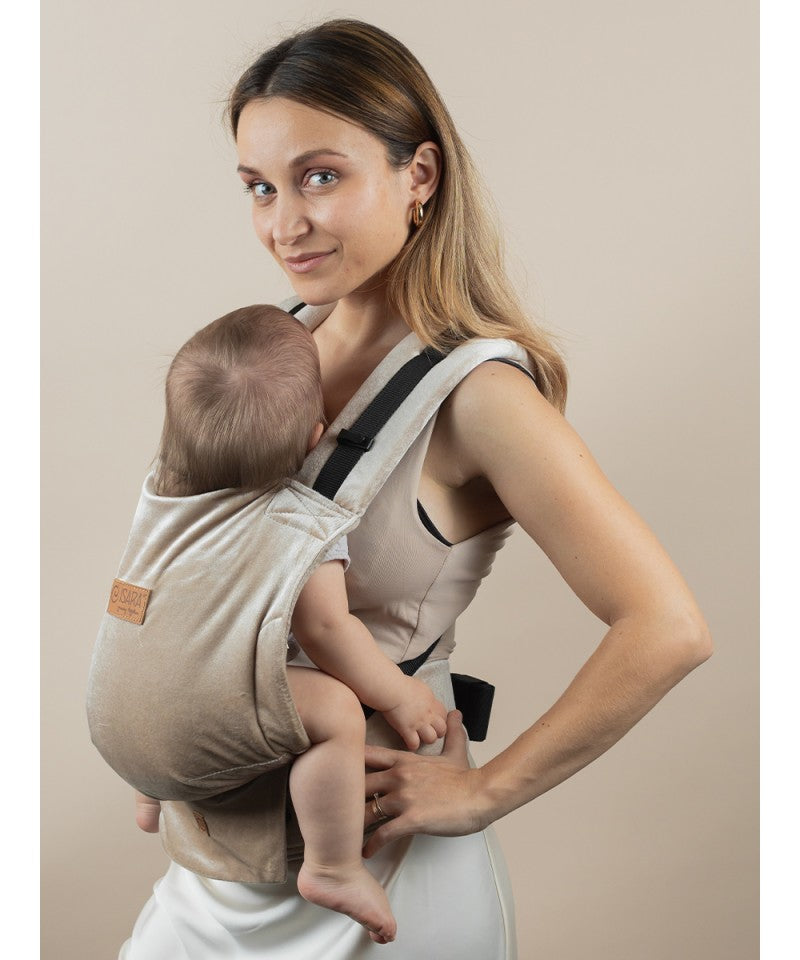 Isara Ergonomische Draagzak Full Buckle V2 Champagne Velvet