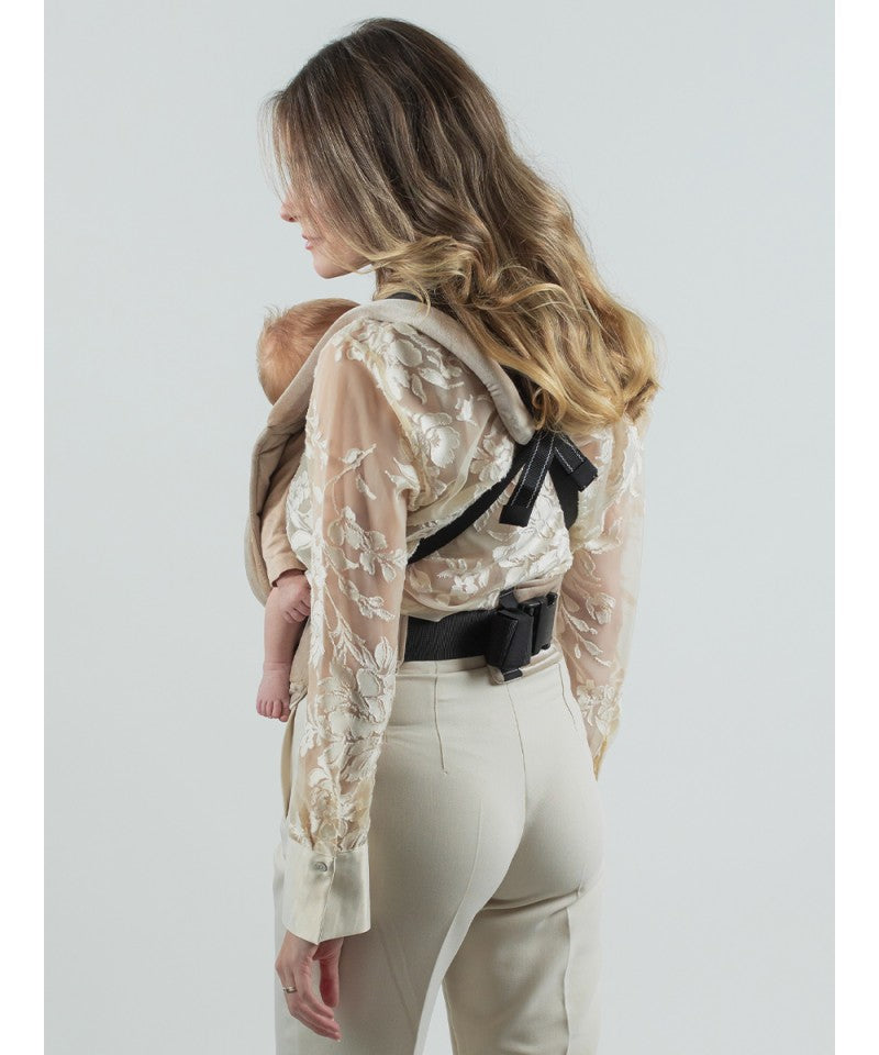 Isara Ergonomische Draagzak Full Buckle V2 Champagne Velvet
