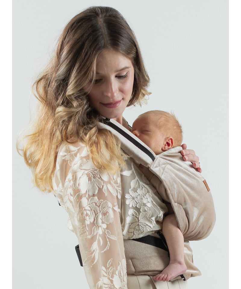 Isara Ergonomische Draagzak Full Buckle V2 Champagne Velvet