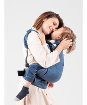 Isara - Ergonomische Draagzak 'The One' Bluestone