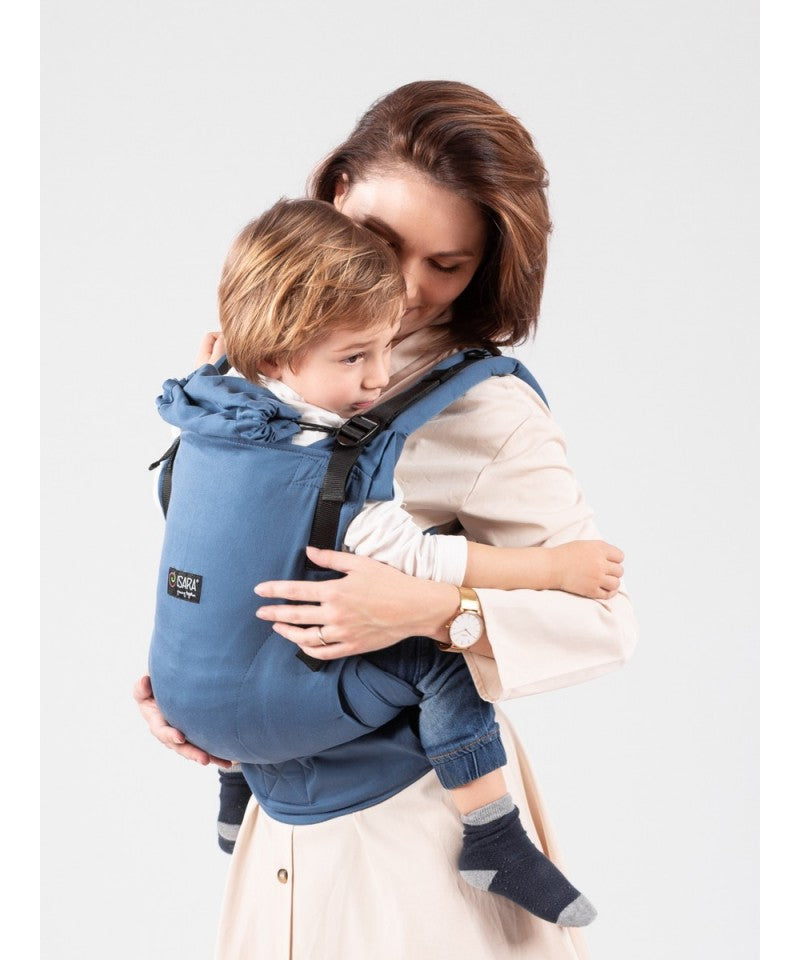 Isara - Ergonomische Draagzak 'The One' Bluestone