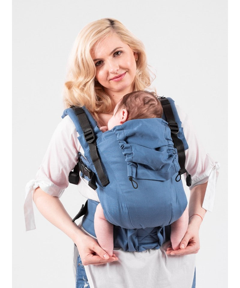 Isara - Ergonomische Draagzak 'The One' Bluestone