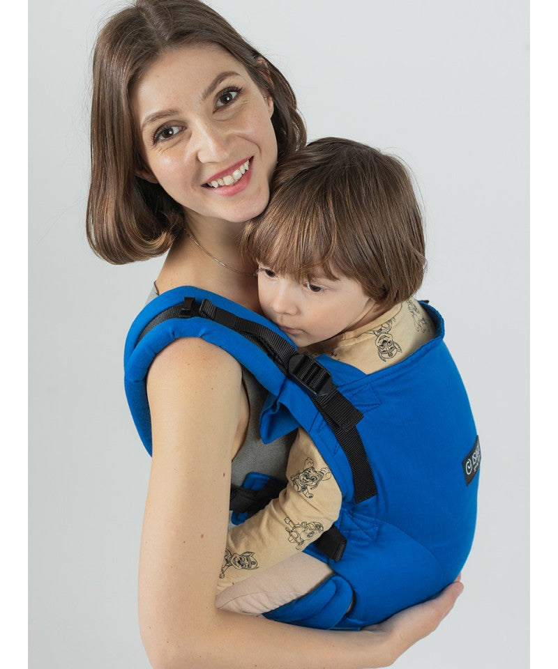 Isara - Ergonomische Draagzak 'The One' Iris Blue Bamboo
