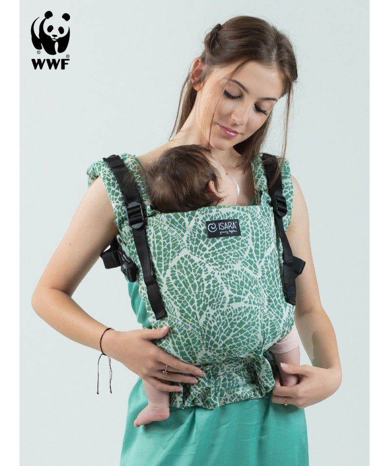 Isara Ergonomische Draagzak - 'The One' Majestic Green Forest