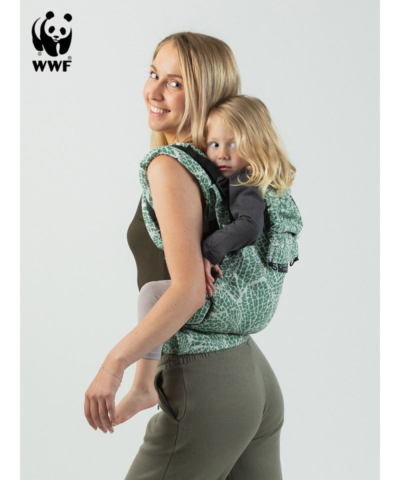 Isara Ergonomische Draagzak - 'The One' Majestic Green Forest
