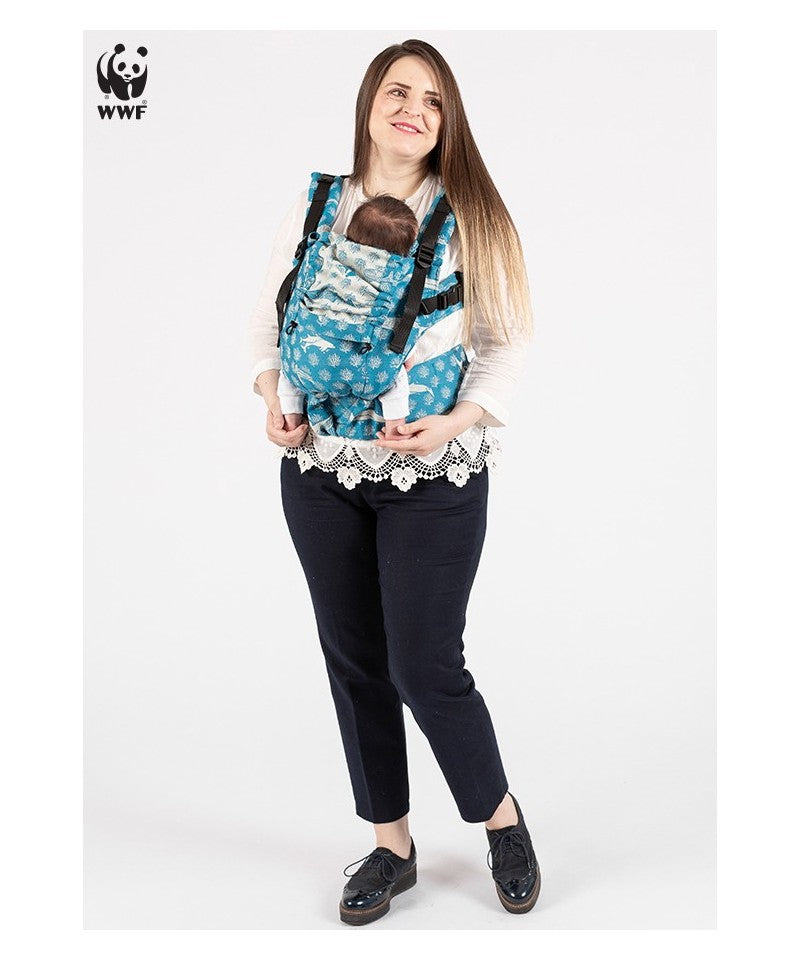 Isara Ergonomische Draagzak - 'The One' Marine Life Oceania
