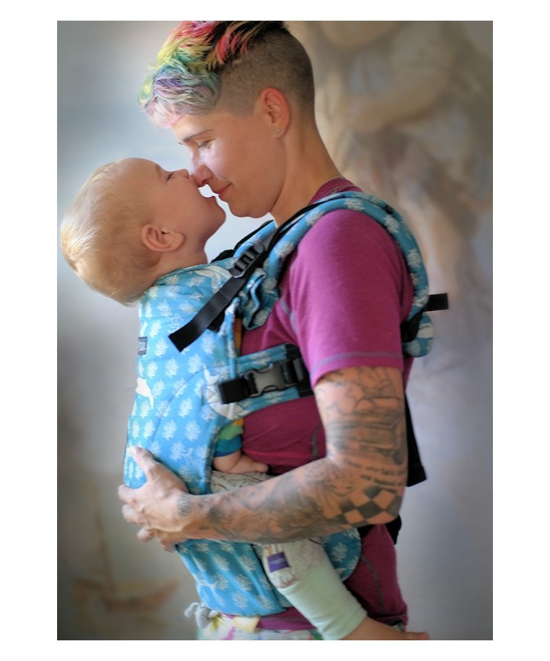 Isara Ergonomische Draagzak - 'The One' Marine Life Oceania