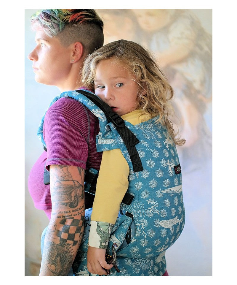 Isara Ergonomische Draagzak - 'The One' Marine Life Oceania