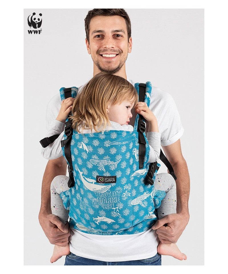 Isara Ergonomische Draagzak - 'The One' Marine Life Oceania