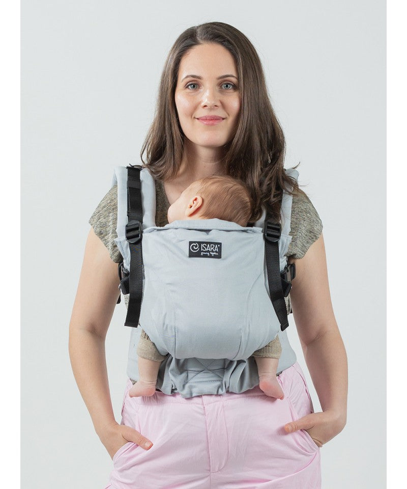 Isara - Ergonomische Draagzak 'The One' Pearl Grey