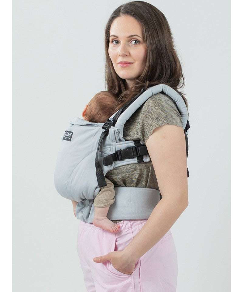 Isara - Ergonomische Draagzak 'The One' Pearl Grey