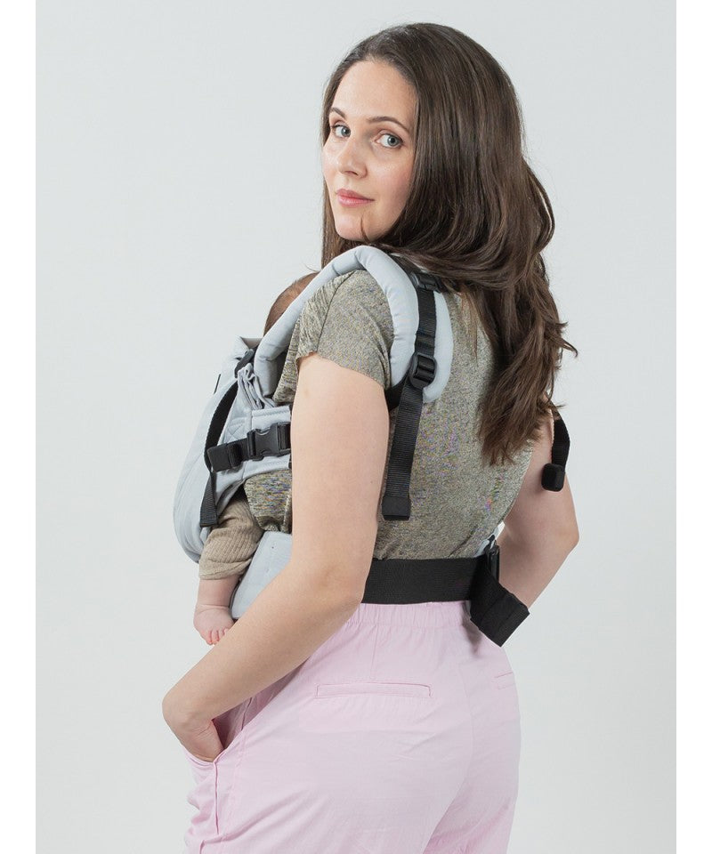 Isara - Ergonomische Draagzak 'The One' Pearl Grey