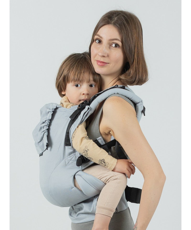 Isara - Ergonomische Draagzak 'The One' Pearl Grey