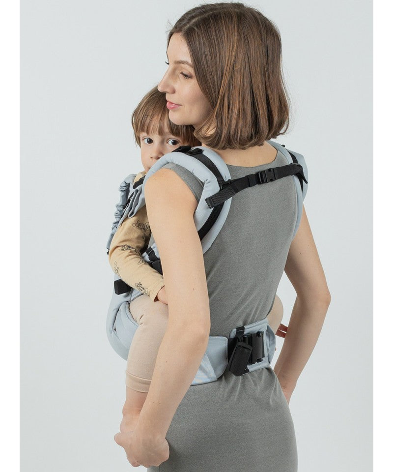 Isara - Ergonomische Draagzak 'The One' Pearl Grey