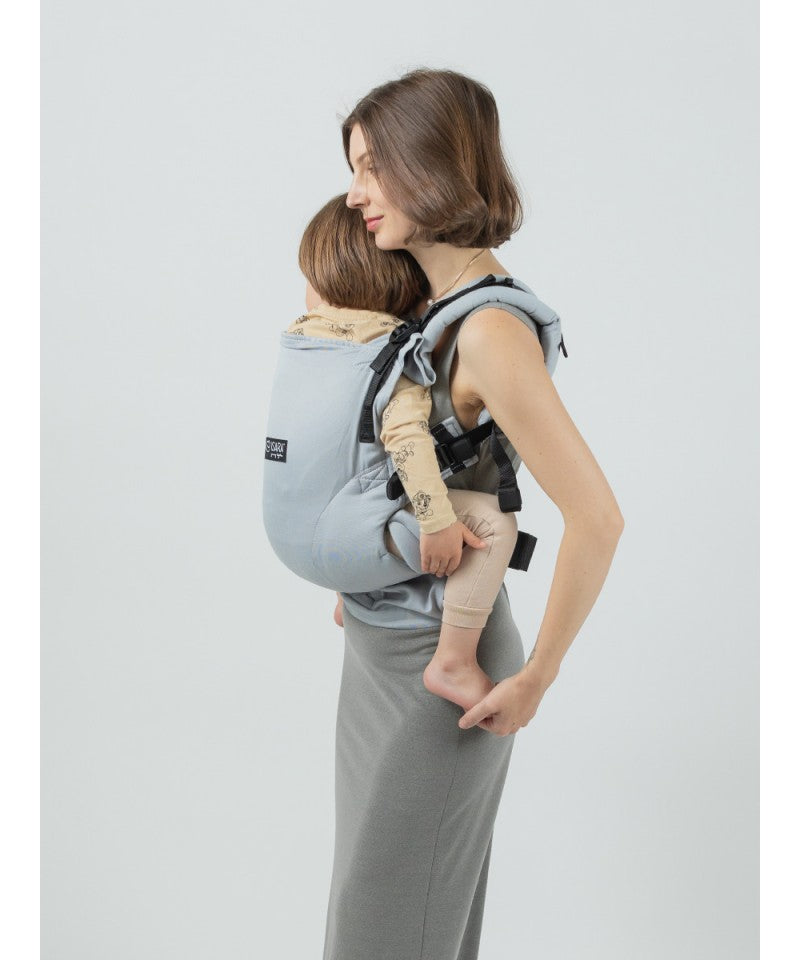 Isara - Ergonomische Draagzak 'The One' Pearl Grey