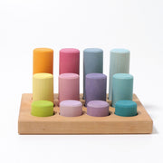 Grimm's Houten Roller Pastel Sorteerspel