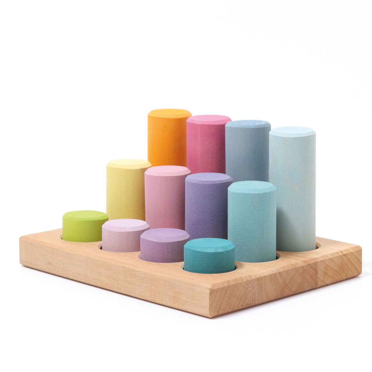 Grimm's Houten Roller Pastel Sorteerspel