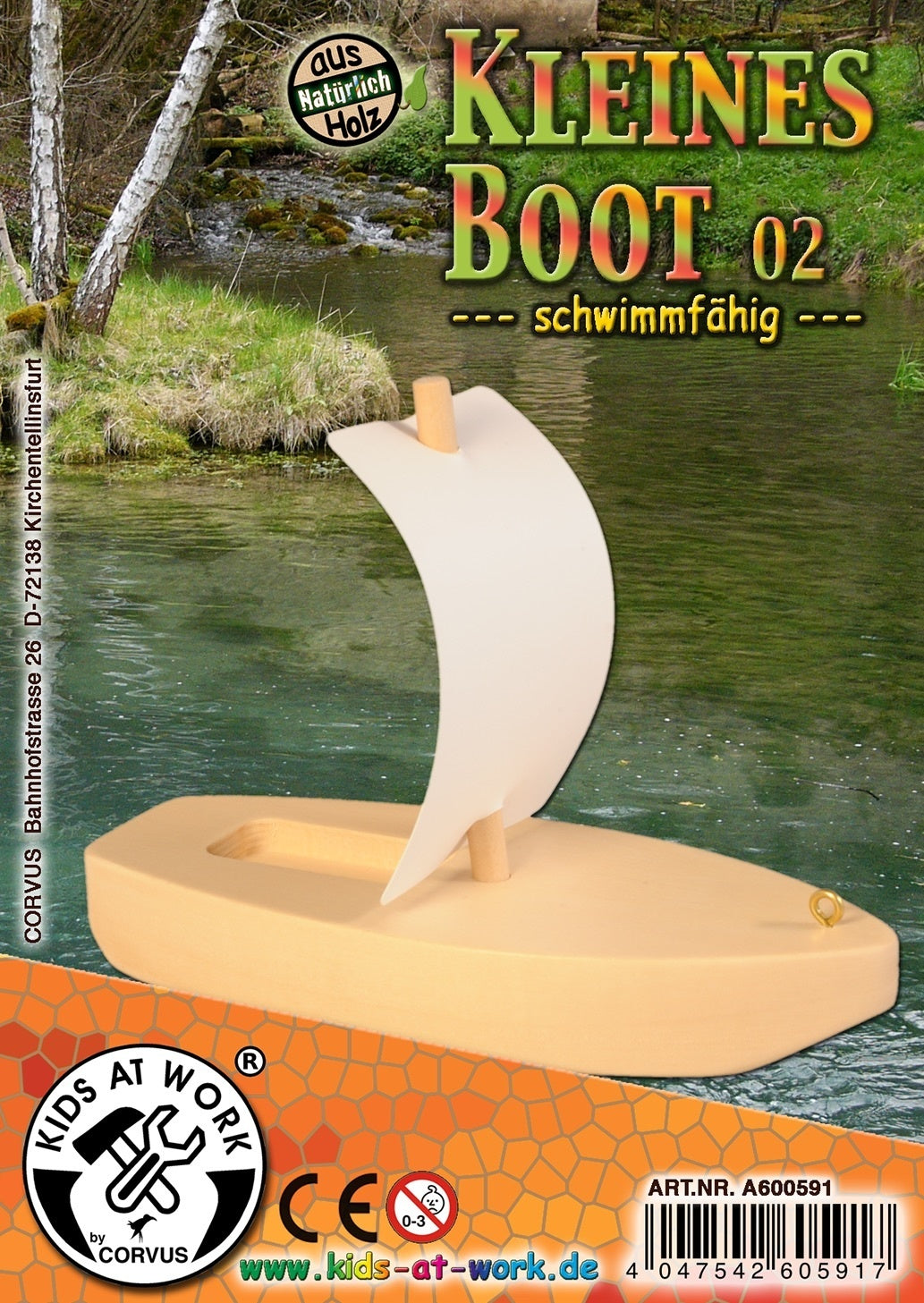 Kids At Work - Zeilboot DIY