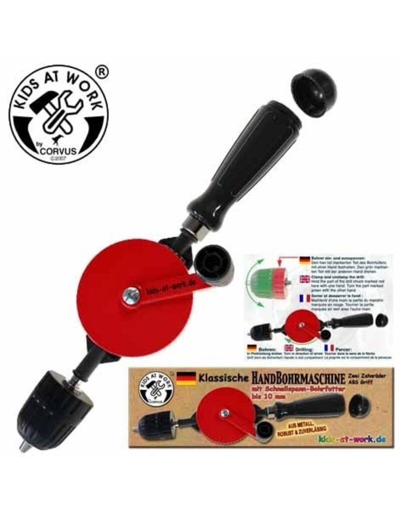 Hand boormachine - Kids at Work