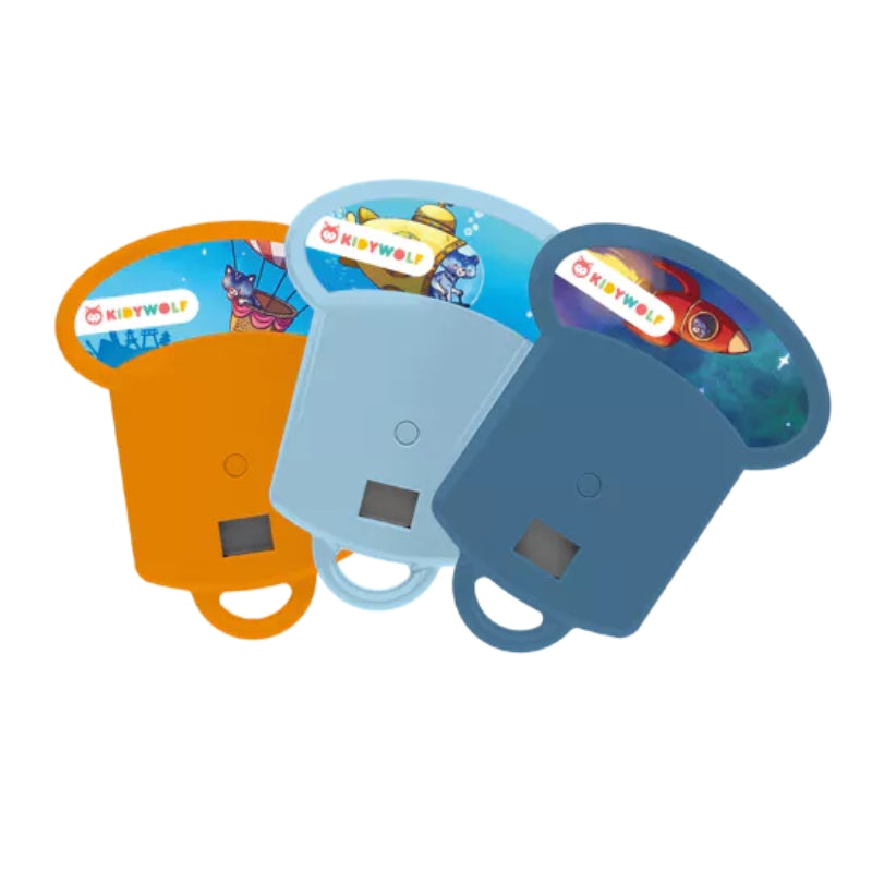 Kidywolf - Kidystories - Uitbreidingsset voor projectiezaklamp - 3 avonturen slides