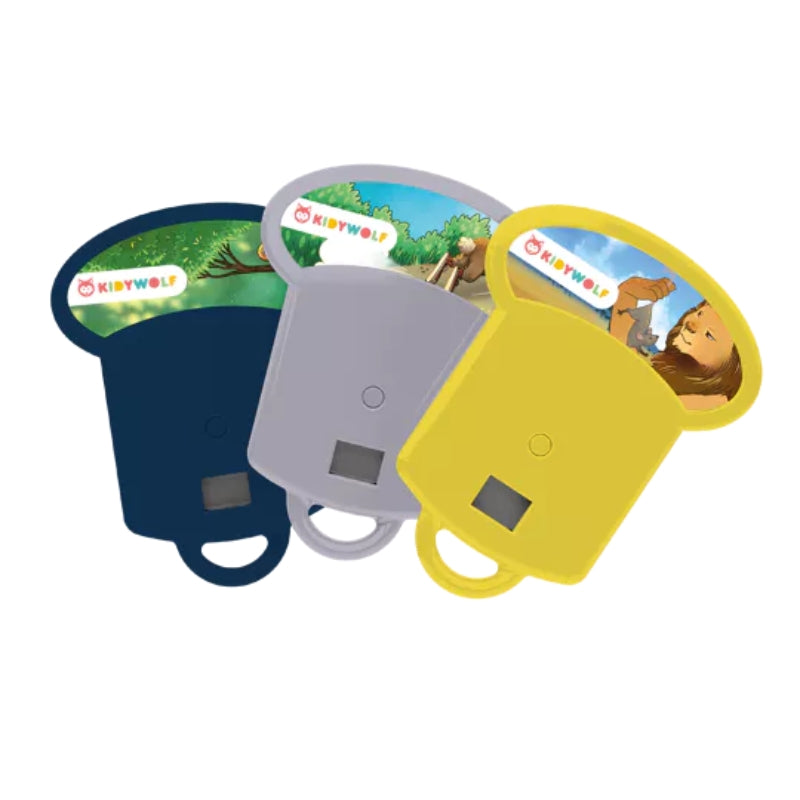 Kidywolf - Kidystories - Uitbreidingsset voor projectiezaklamp - 3 La Fontaine fabel slides