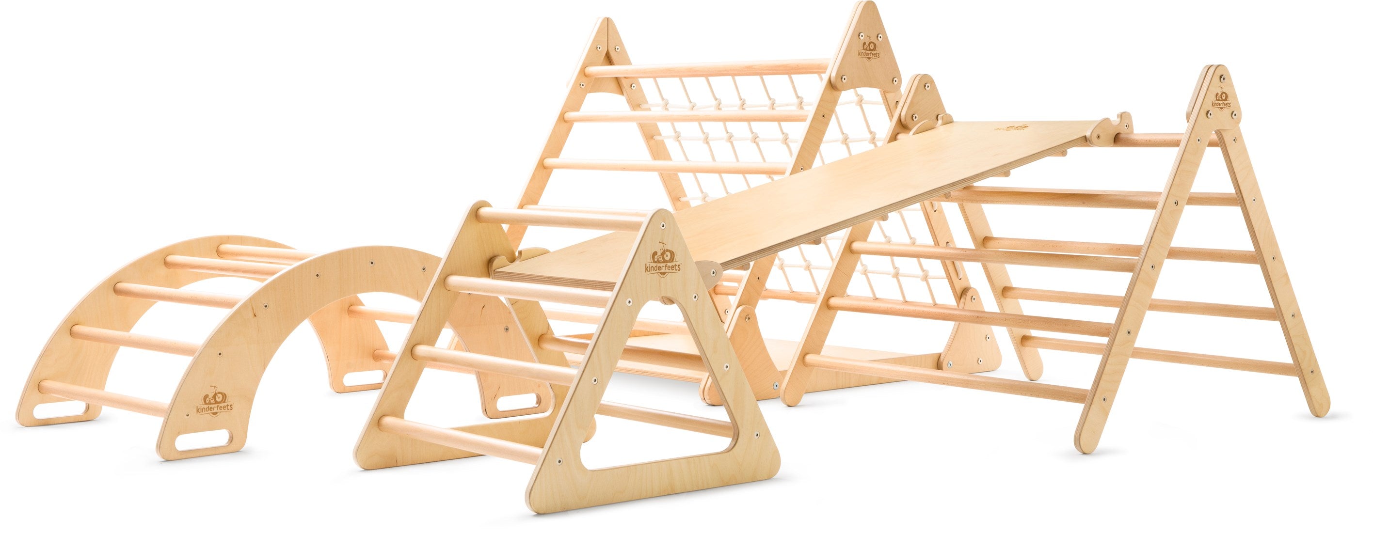 Kinderfeets - Pikler inspired houten klimrek 89cm