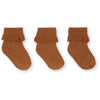 Konges Slojd - Lace sokjes - Leather Brown