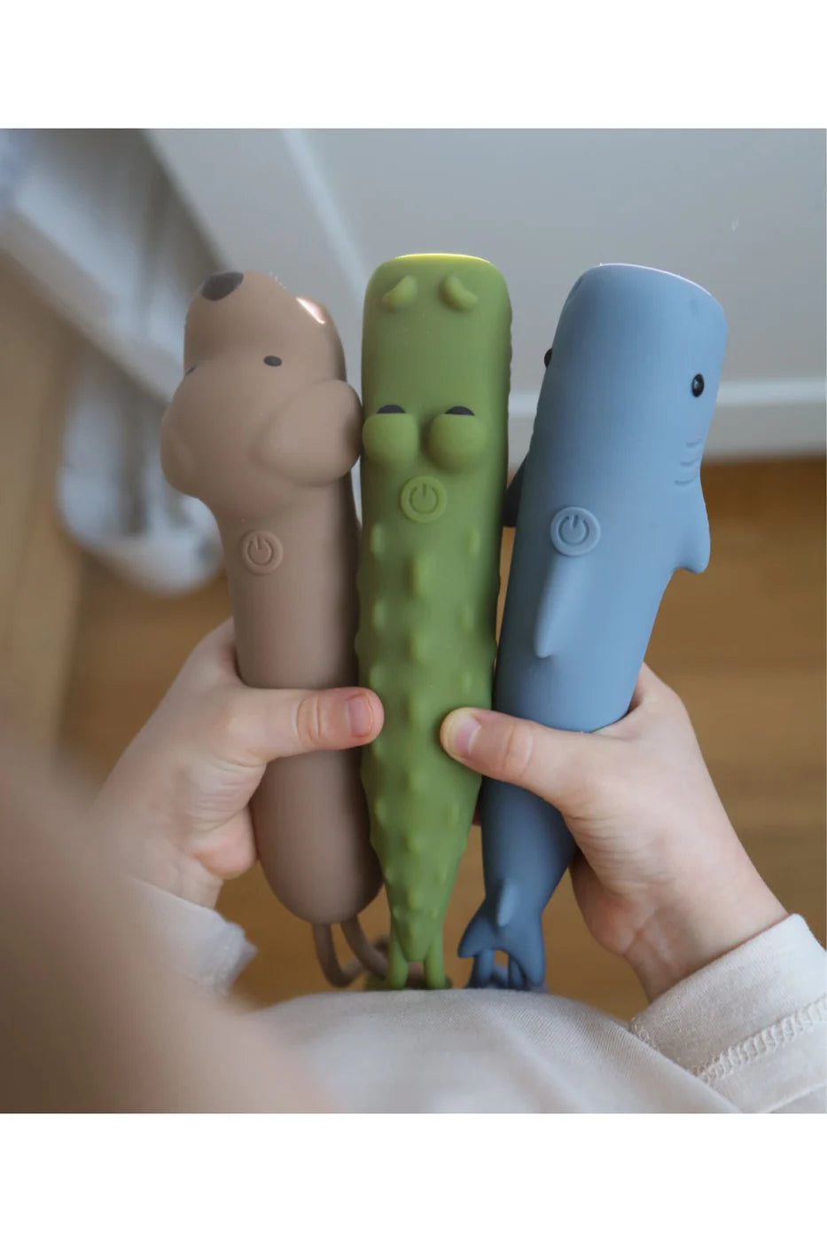 Rabbit & Friends - Sharky Silicone Zaklamp